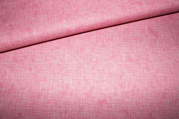 Designerbaumwollstoff Quilters Linen -  bubblegum  (10 cm)